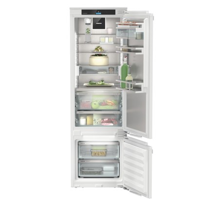 Combina frigorifica incorporabila Liebherr ICBci 5182 Peak, BioFresh Professional si SmartFrost, 55 cm, 256 l, HydroBreeze, SmartDeviceBox, InfinitySpring, LightTower, Clasa C